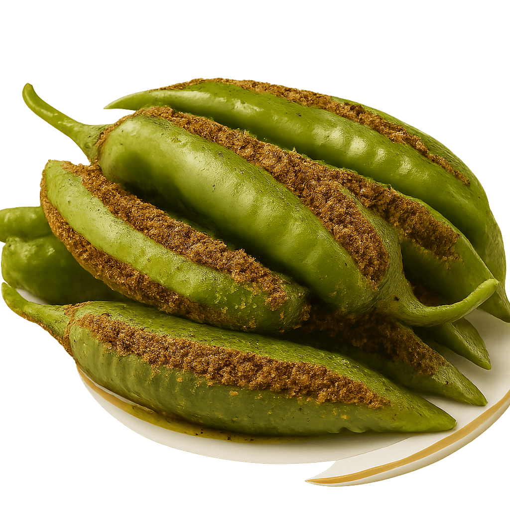 Mirchi ka Kuta (मिर्ची का कूटा) - The Marwari Green Chilli Smash